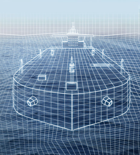 Blueprint of a vessle